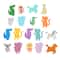 Jungle Animals Foam Stickers by Creatology™